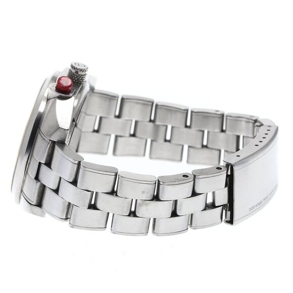 Dior Cyfuru Rouge CD084611 Date Chronograph Silver Dial Automatic Men's - Picture 8 of 11